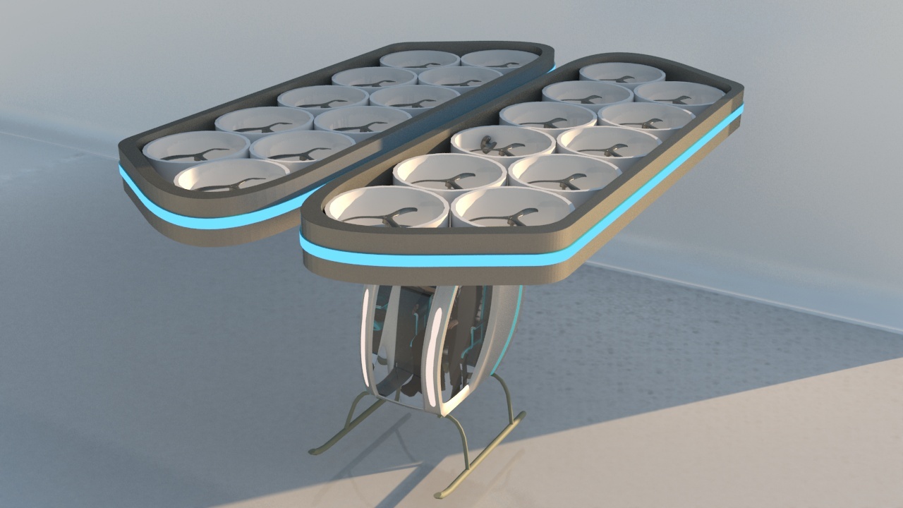 Design concept for the Flyka aircraft