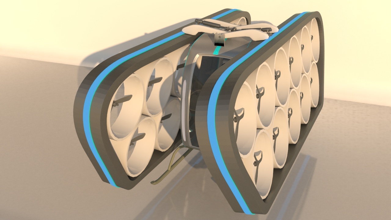Design concept for the Flyka aircraft