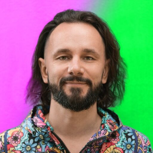 Portrait of Maxim Levoshin, CEO and co-founder of Flyka